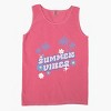 Simply Sage Market Summer Vibes Palm Trees Floral Garment Dyed Tank - 3 of 3