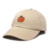 Dalix Baby Pumpkin Embroidered Cotton Baseball Cap Adjustable Dad Hat Womens - 4 of 4