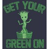 Women's Marvel Groot St. Patrick's Day Get Your Green On T-Shirt - 2 of 4