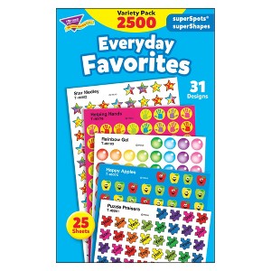 TREND Everyday Favorites superSpots®/superShapes VarPk, 2500 ct - 1 of 3