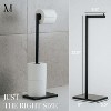 Marmolux Elegant Toilet Paper Holder - Free Standing Toilet Paper Holder, Stainless Steel Toilet Paper Stands - 3 of 4