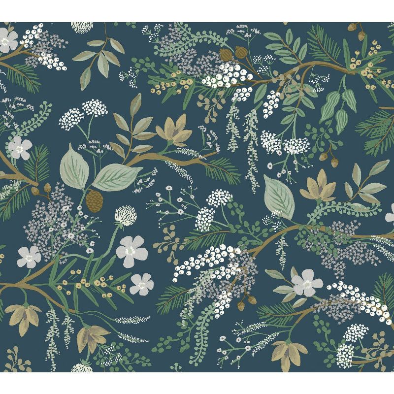 Rifle Paper Co. Juniper Forest Peel and Stick Wallpaper Evergreen, 3 of 8