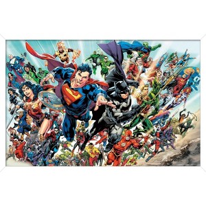 Trends International DC Comics - Justice League Rebirth - Group Framed Wall Poster Prints - 1 of 4