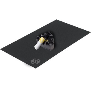 Saris Bike Trainer Accessory Kit W/Mat, Climbing Riser Block & Towel - 1 of 3
