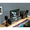 Sanus SB34 Steel Series 34" Bookshelf Speaker Stands - Pair (Black) - image 3 of 4