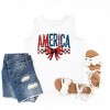 The Juniper Shop Coquette America Checkered Youth Tank Top - 3 of 4