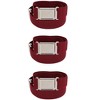 CTM Kids' Adjustable Elastic Belt with Magnetic Buckle (Pack of 3) - 2 of 3