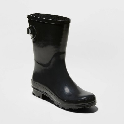 target lace up rain boots