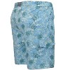 Banana Boat UPF50+ Men's Compression Liner Swim Trunks Swimsuit | Blue Turtle X-Large - 2 of 4