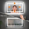Organnice Frameless Anti-Fog Bathroom Vanity Mirror with Dimmable Light - 4 of 4