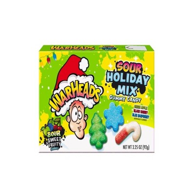 Warheads Holiday Sour Gummies Theater Box - 3.25oz