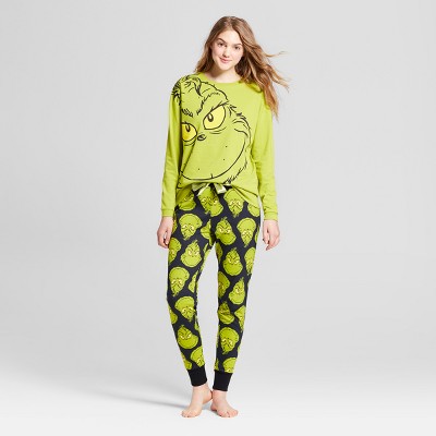 Grinch jogger online pajamas