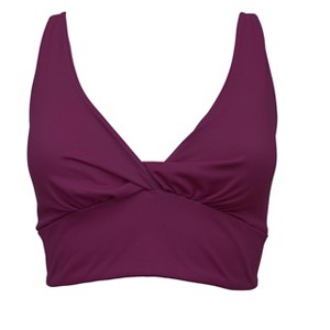 Ada Organic Cotton Twist Around Sports Bra- LEZAT - 1 of 4