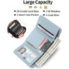 Clotth Small Wallet for Women - RFID Blocking Easy to Use Leather Card Holder with 20 Slots,for Travel,Shopping & Daily Use - 4 of 4