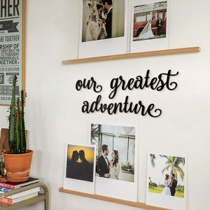 Our Greatest Adventure Metal Sign - 3-Piece Metal Wall Art Set - 1 of 4