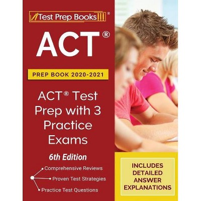 ACT Prep Book 2020-2021 - by  Tpb Publishing (Paperback)