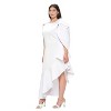 L I V D Women's Kaskade Ruffled Neoprene Dress - 2 of 3
