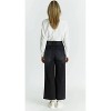 Women's High Rise Wide Leg Jeans - Oat New York - 2 of 3