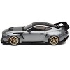 2025 Ford Mustang GTD Gray Metallic with Black Top "Limited Edition" Series 1/18  Diecast Model Car by IXO Models - 2 of 4