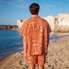 Men's Terracotta Vibes Tropical Shirt - Cupshe - 2 of 4