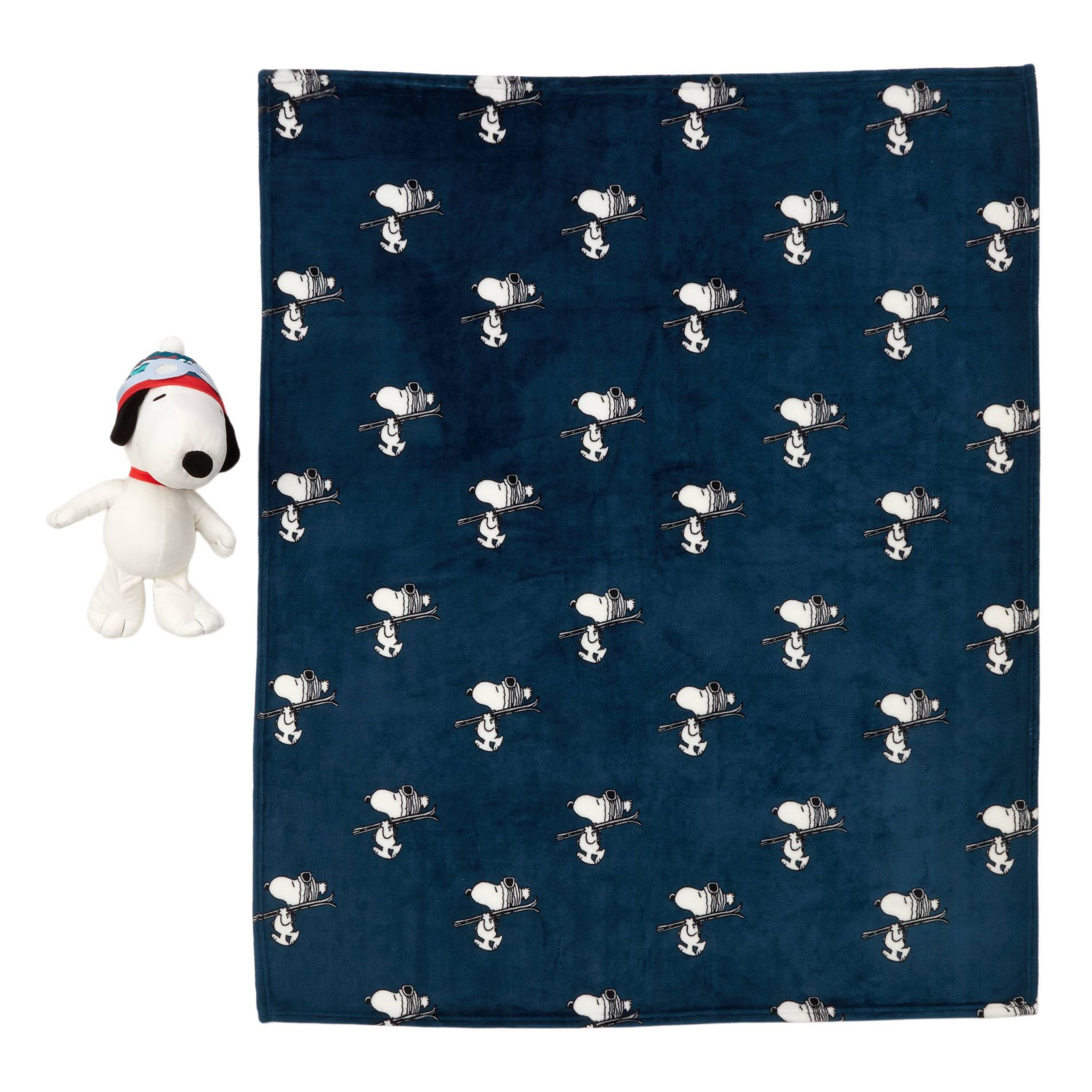 Peanuts Pillow and Throw Blanket