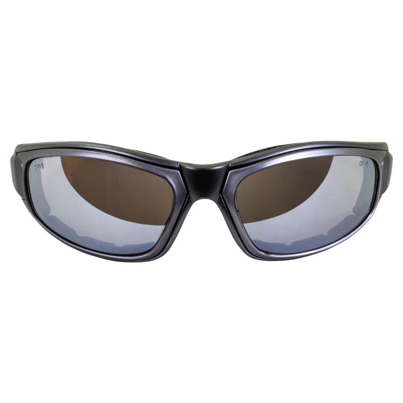 Global Vision Zilla Plus Safety Motorcycle Glasses with Silver Lenses, 2 of 7