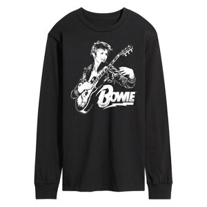 Men's - David Bowie - Bowie Punk Long Sleeve Graphic T-Shirt - 1 of 4