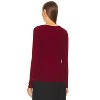 Women's Square Neck Long Sleeve Top - bobi - 2 of 3