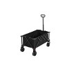 KTMBDW Collapsible Folding Outdoor Utility Wagon for Sports, Garden, Camping, and Shopping, Heavy Duty, Large Capacity - 3 of 4