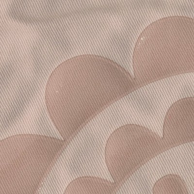 Sand Silicone and Cotton Floral Oven Mitts, Two Pack