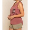Women's Aztec Pocket Tank Top - POL - 3 of 4