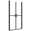 vidaXL Shower Door Clear ESG (32.7 in.-33.9 in.)x74.8 in. - 2 of 4