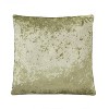 Kate Aurora Belissima Textured Velvet 18" x 18" Filled Accent Throw Pillow - 3 of 3