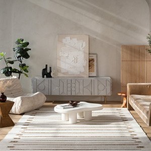 Rug Branch Maise Abstract Modern Indoor Outdoor Area Rug - 1 of 4