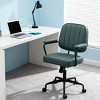 TopComfy Accent Chairs Adjustable Office Chair Comfortable Seating Comfortable Chair Soft Chair Soft Seat for Office, Green, 24.5"*23.5"*37" - 2 of 4