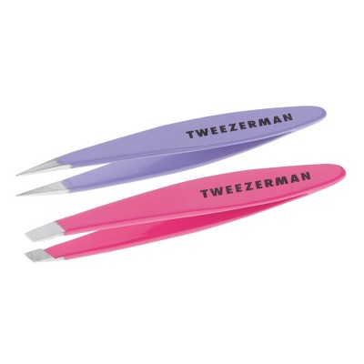 Tweezerman Mini Slant and Point Combo Set