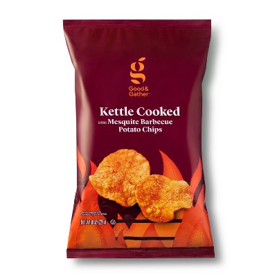 Sea Salt And Vinegar Kettle Cooked Potato Chips - 8oz - Good & Gather™ :  Target