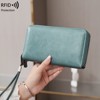 FATMOON Women’s Wallet,RFID Blocking Wallet with Double Zipper & 12+ Card Slots - Large Capacity Travel Purse for Daily Use,and Shopping - 4 of 4