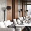 Livex Lighting Sentosa 1 - Light Wall Light in  Black - 2 of 4