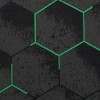 Anji Mountain 36"x48" Kaleidoscope Gaming Rug'D Chair Floor Mat Green: PVC Backed, Skid-Resistant, Indoor Use - 3 of 4