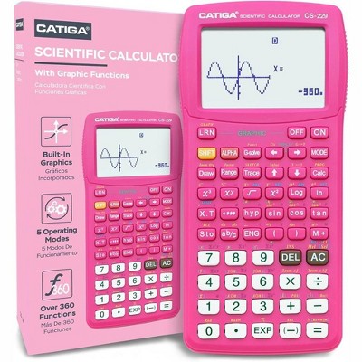 CATIGA CS229 Scientific Calculator with Graphics Functions, Multiple Modes with Intuitive User Interface, for Beginner and Advanced Courses