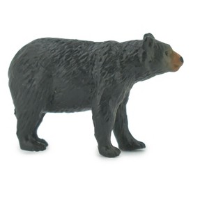 Collectible Wildlife Gifts | Bear, Black Bear, High Quality, Hand Painted, Rubber, Animal, Realistic, Model,  Toy, Gift,    1 1/ 2"   CH568 BB162 - 1 of 4