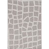 HomeRoots 3' X 4' Gray and Ivory Cobblestone Area Rug - 4 of 4