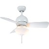 Noble Comfort 30" Ceiling Fan, White Color with  4-Speed Wall Control - 3 of 4