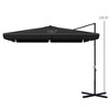 Sapphtopaz Patio Umbrella Outdoor Windproof Umbrella Cantilever Waterproof Pool Umbrella with Crank for Garden, Pool, Deck - 2 of 4