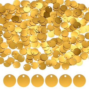 Unique Bargains PVC Lightweight Durable Bend-Resistant Sequin Embellishments 1980 Pcs - 1 of 4