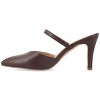 Journee Collection Women's Yvon Narrow Width SuperNatural Shades Pointed Toe Mule Pumps - 2 of 4