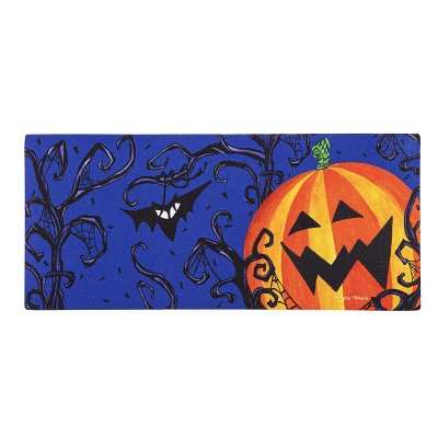 Halloween Jack O' Lantern Sassafras Switch Mat
