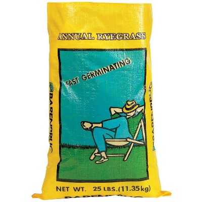 Barenbrug Annual Ryegrass Partial Shade/Sun Grass Seed 25 lb