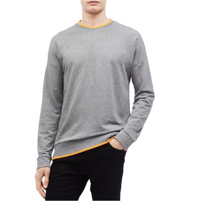 Calvin Klein Mens Tipped Sweatshirt